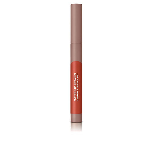 L'Oreal Paris Infallible Very Matte Lip Crayon Lipstick, Smudge Proof, Pink Lipstick, 111 A Little Chilli
