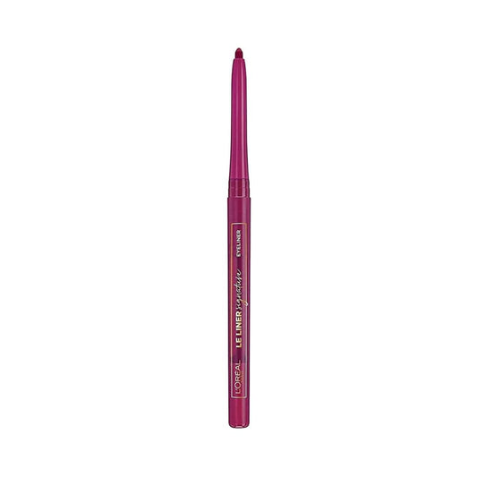 L'Oréal Paris A99467 Le Liner Signature 10 Rose Latex, Precise & Long-Lasting Eyeliner, Pen Shape with Retractable Lead, Smudge-proof and Waterproof, Pack of 1, 10 Rose Latex