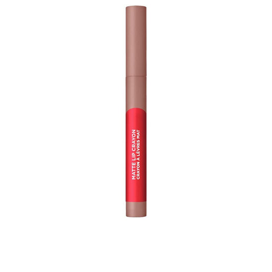 L'Oreal Paris Infallible Very Matte Lip Crayon Lipstick, Smudge Proof, Pink Lipstick, 111 A Little Chilli