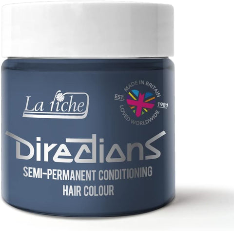 La Riche Directions Semi-Permanent Hair Color 100ml Tub - Atlantic Blue