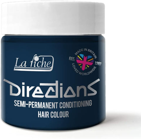 La Riche Directions Semi-Permanent Hair Color 100ml Tub - Atlantic Blue