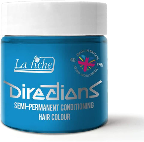 La Riche Directions Semi-Permanent Hair Color 100ml Tub - Atlantic Blue