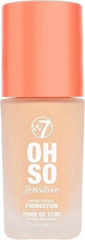 W7 Oh So Sensitive Foundation - Fresh Beige