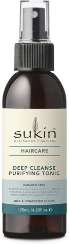 Sukin Natural Haircare Deep Cleanse Purifying Tonic 125ml