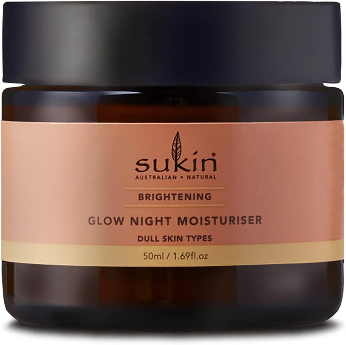 Sukin Brightening Glow Night For Women 1.69 oz Moisturizer