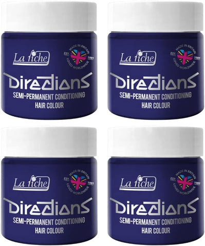 La Riche Directions Semi-Permanent Hair Color 100ml Tub - Atlantic Blue