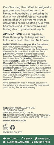 Sukin Cleansing Sulphate Free Hand Wash