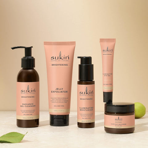 Sukin Brightening Glow Night For Women 1.69 oz Moisturizer