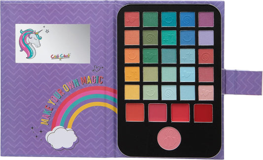 Chit Chat Colour Pro Eye Shadow Make-Up Palette with Lip Gloss Blusher & Mirror