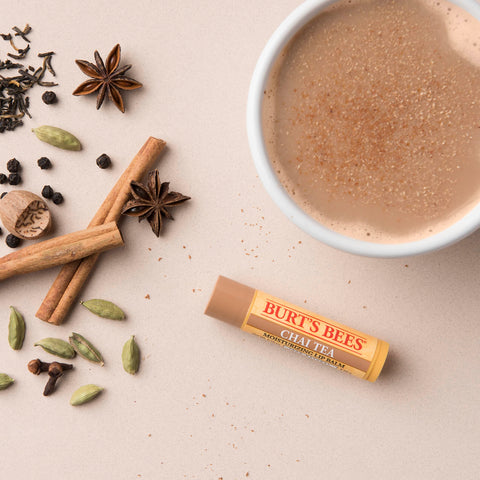 Burt's Bees Moisturising Lip Balm, Salted Caramel Flavour, With Beeswax and Vitamin E, Limited Edition Christmas Flavour, 4.25g