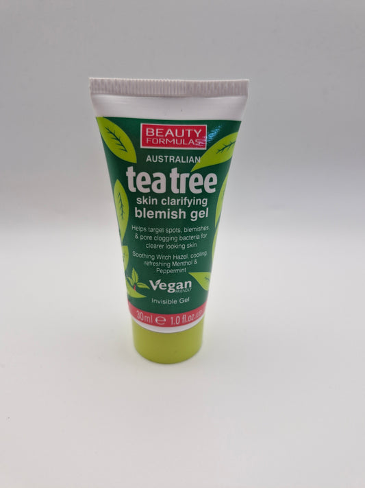 Beauty Formulas Australian Tea Tree Skin Clarifying Blemish Gel