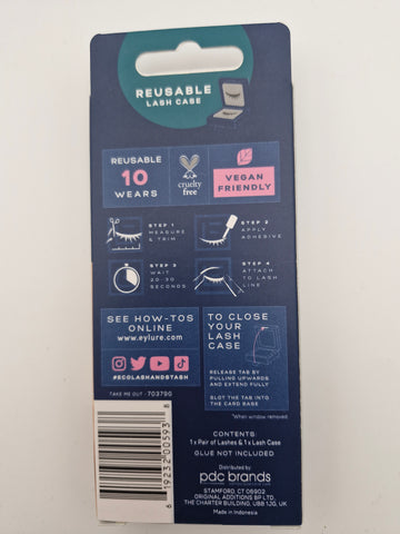 Eylure Eco Lash & Stash Vegan Faux Mink False Eyelashes- Take Me Out