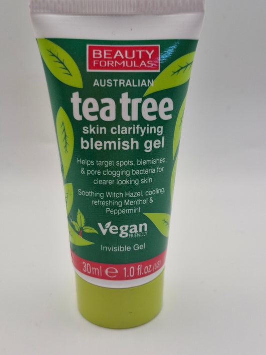 Beauty Formulas Australian Tea Tree Skin Clarifying Blemish Gel